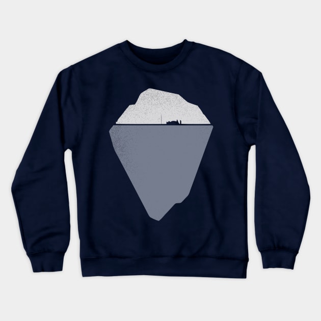 Iceberg Titanic Crewneck Sweatshirt by TEEWEB